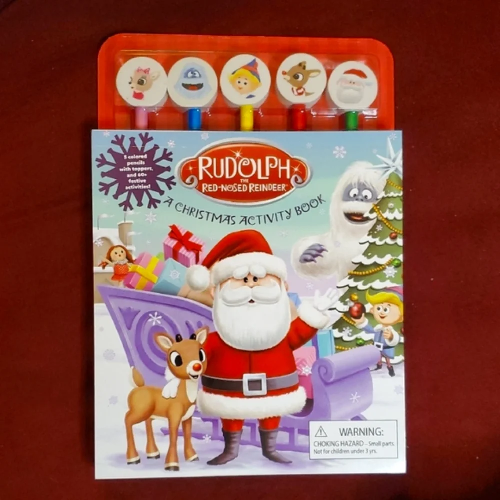 Santa Rudolph‎ Christmas Activity Book
